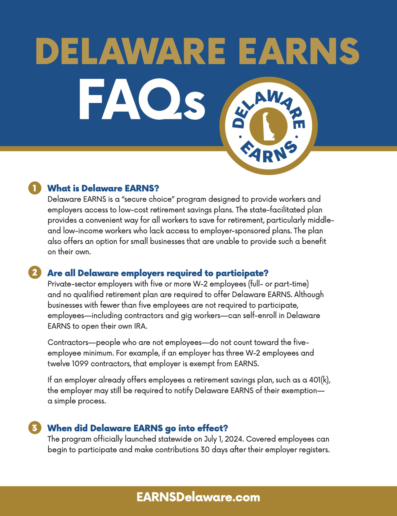 Employer FAQ